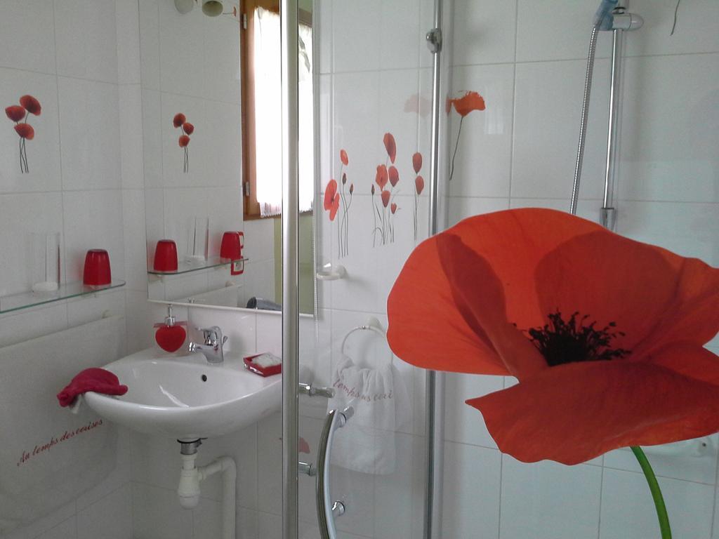Chambres D'Hotes Au Temps Des Cerises Jumieges Ngoại thất bức ảnh